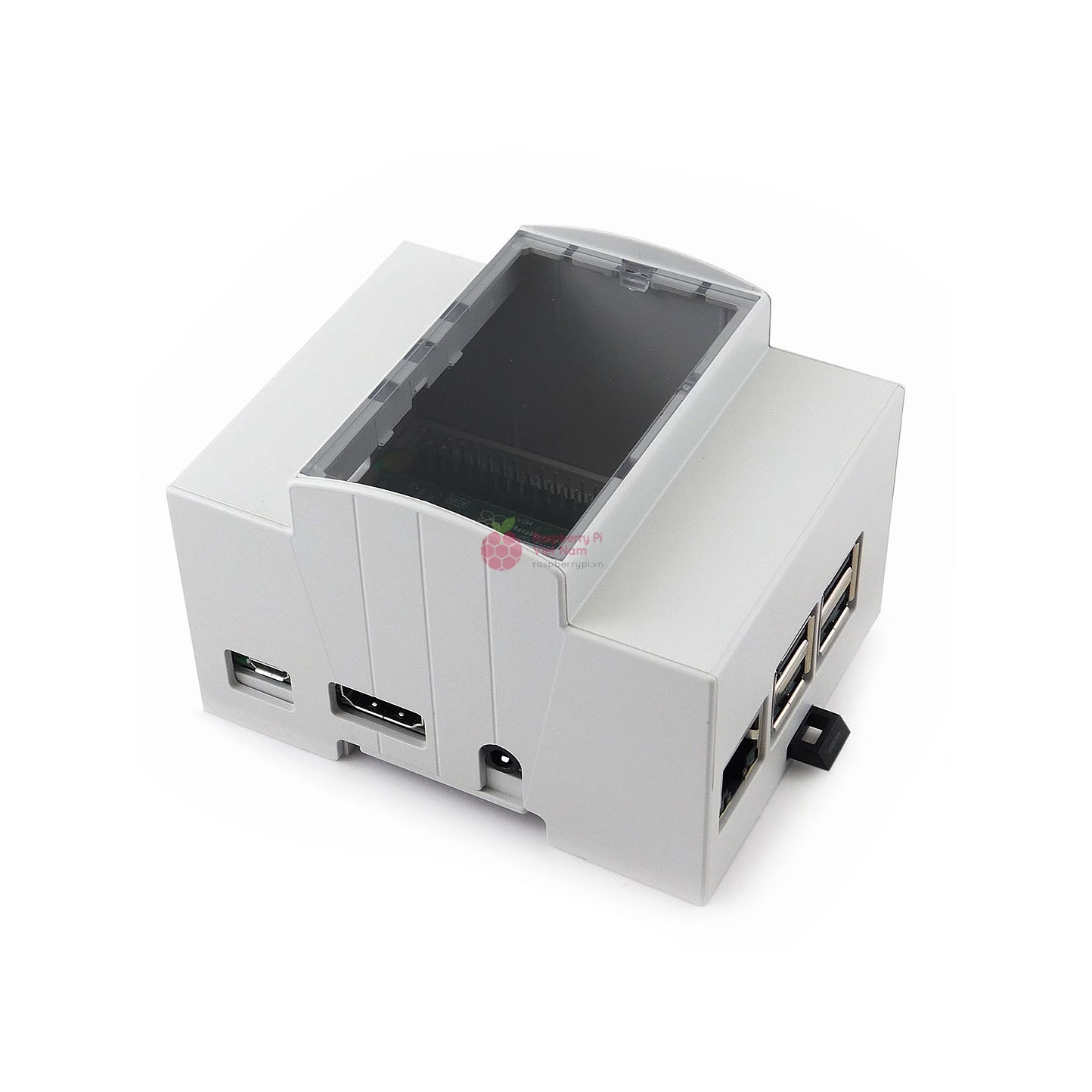 Vỏ case DIN Rail Raspberry Pi 3